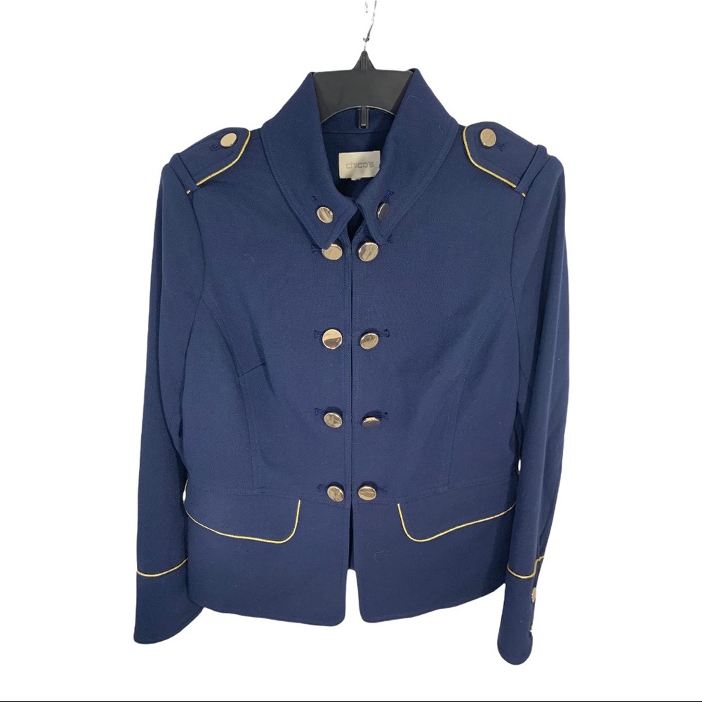Chico’s Military Button Jacket - image 3